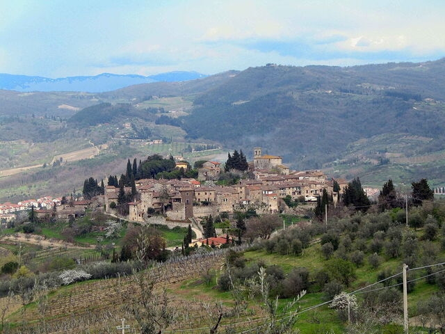 Montefioralle, Aussicht