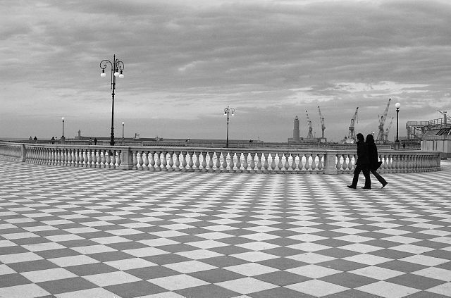Livorno schwarz und weiß