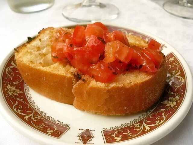 Bruschetta mit Tomaten