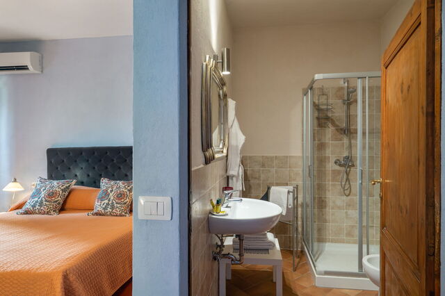 Villa Fracassini, Schlafzimmer
