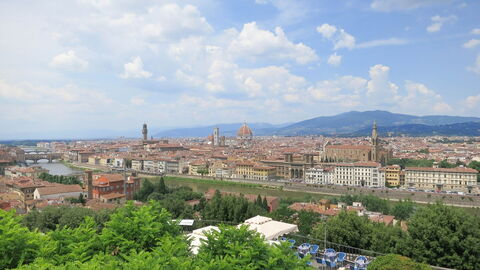 Ausblick vom Piazzale Michelangelo
