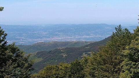 Aussicht von Valdarno