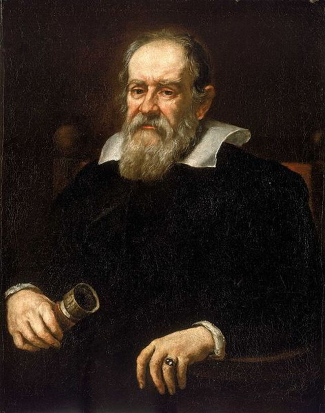 Portrait des Galileo Galilei