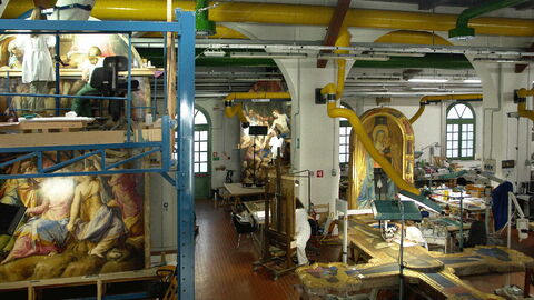 Opificio delle Pietre Dure, Werkstatt