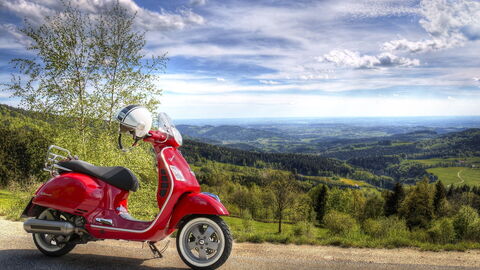 Vespa Tour durch Chianti