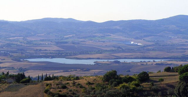 Aussicht auf den Santa Luce See