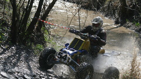 Ein Quad in der Toskana