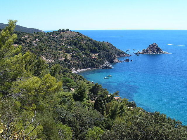 Raue Küste von Monte Argentario