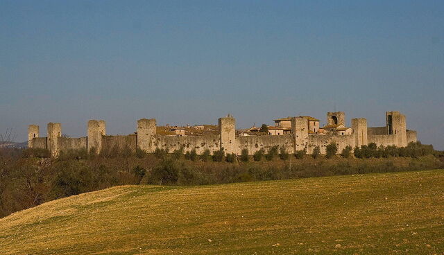 Mauern von Monteriggioni
