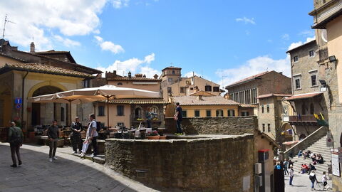 Zentrum von Cortona