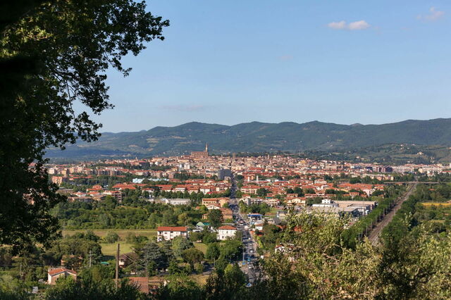 Villa Carniani, Aussicht