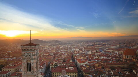 Blick über Florenz