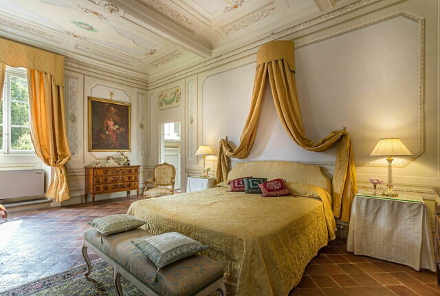 Schlafzimmer, Villa Vorno