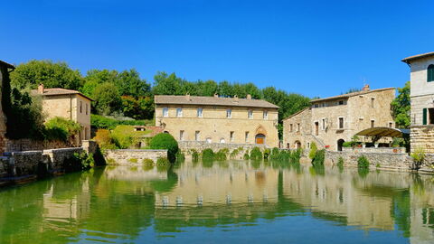 Bagno Vignoni Ansicht
