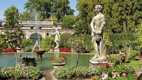 Palazzo Pfanner, Garten