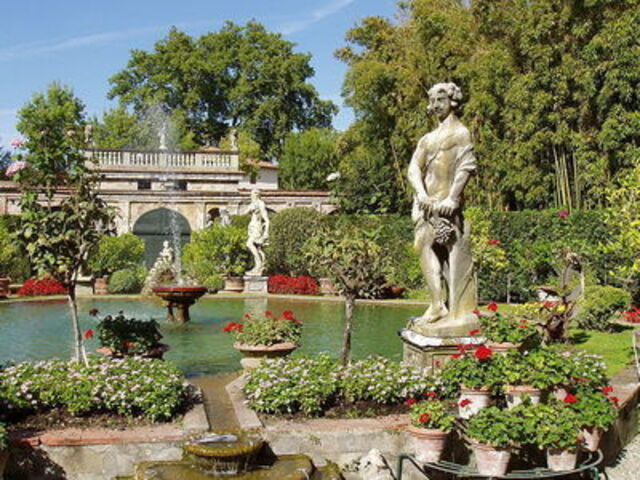 Palazzo Pfanner, Garten
