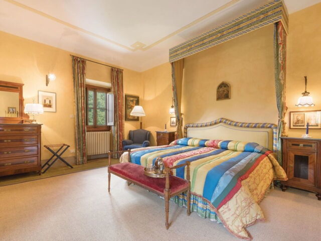 Villa Il Poggiolo, Schlafzimmer