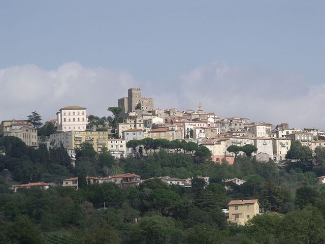 Die Stadt Manciano