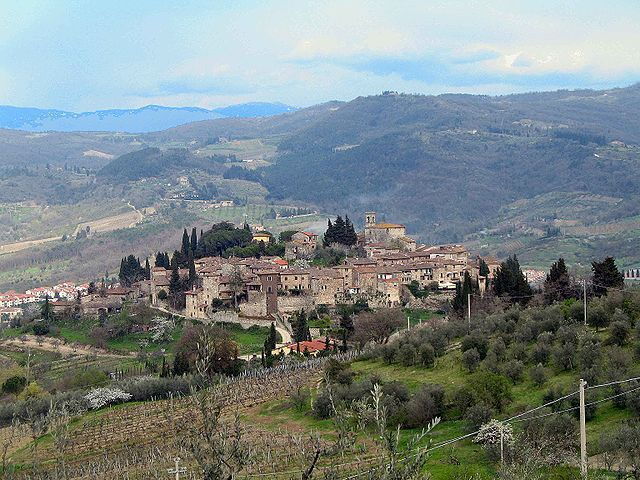 Montefioralle Ansicht