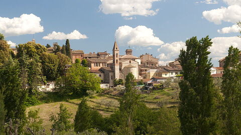 Blick auf Castelnuovo Berardenga