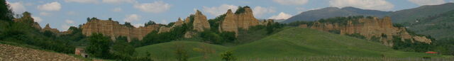 Panorama von Le Balze