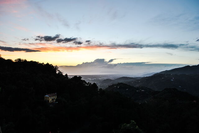 Sonnenuntergang, Camaiore