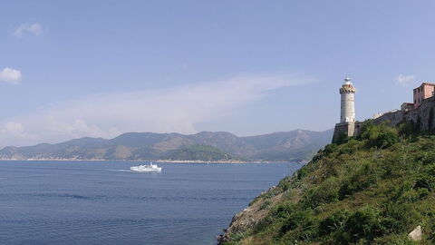 Die Aussicht von der Villa dei Mulini