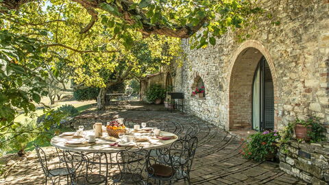 Die Terrasse am Camporempoli