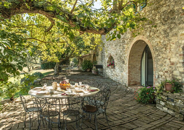 Die Terrasse am Camporempoli