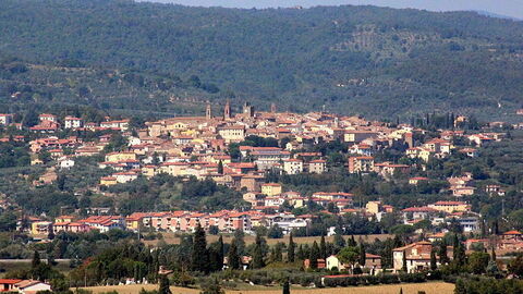 Monte San Savino, Panoramaaussicht