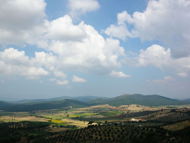 Ausblick von Capalbio
