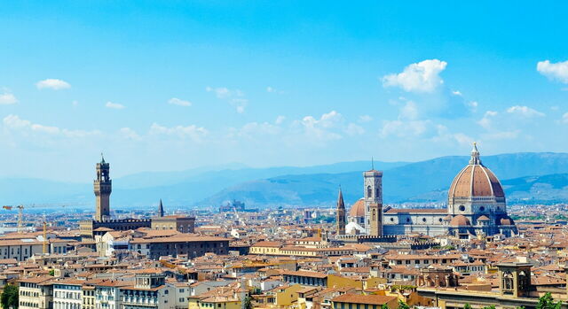 Blick über Florenz