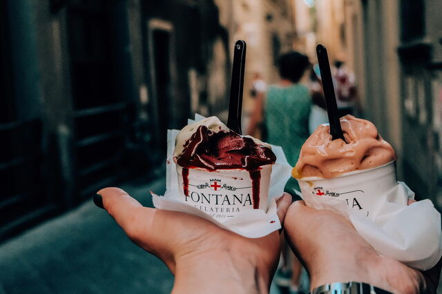 Gelato in Florenz