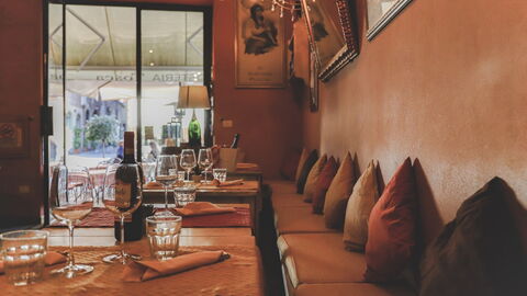 Osteria Tosca, Innenbereich