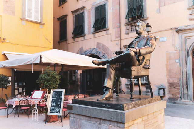 Osteria Tosca, Außenbereich