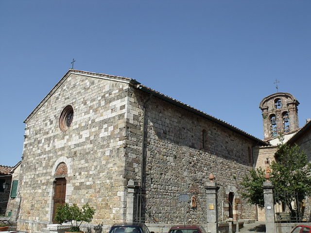Kirche der Heiligen St.Giusto und St. Clemente in Monticiano