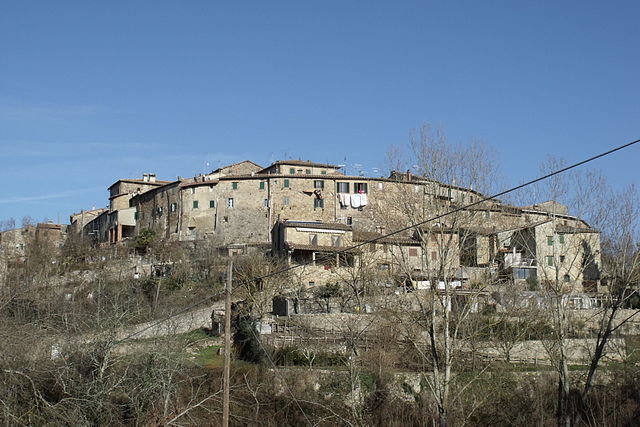 Monticiano Landschaft