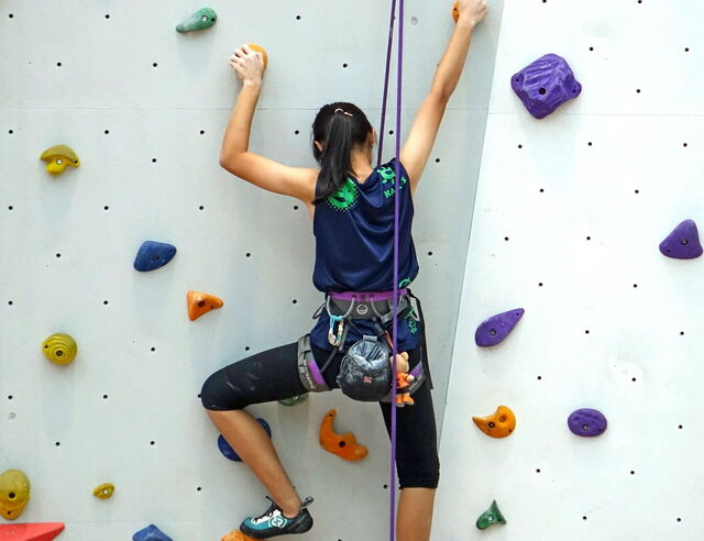 Kletterwand