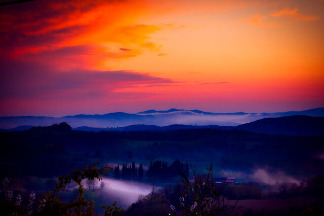 Toskanische Landschaft