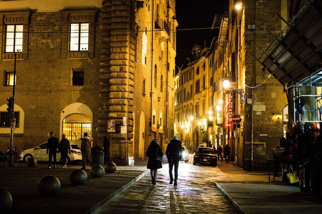Florenz bei Nacht