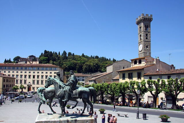 Zentrum der Stadt Fiesole