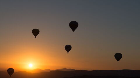 Heißluftballonfahrt