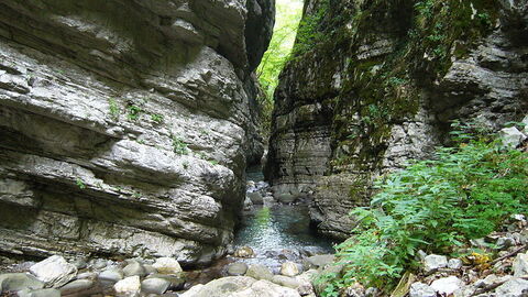 Orrido di Botri Schlucht