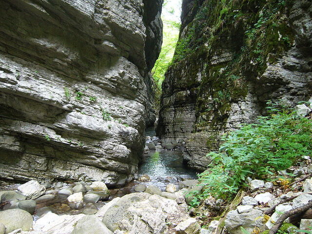 Orrido di Botri Schlucht