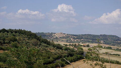 Aussicht von Casale Marittimo