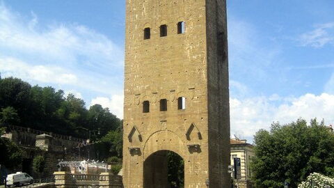 Blick auf den Torre San Niccolò