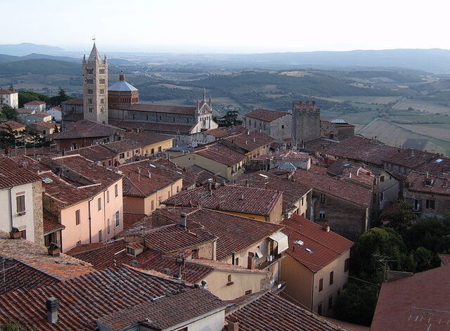 Blick über Massa Marittima