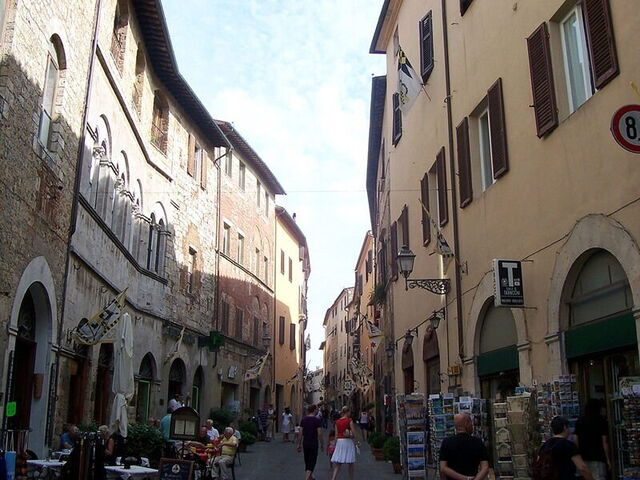 Straßen von Massa Marittima