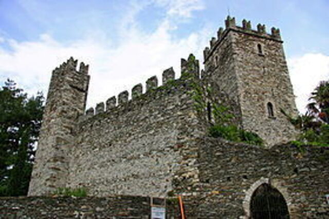 Schloss Rezzonico beim Como-See