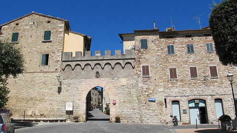 Das Stadttor von Suvereto